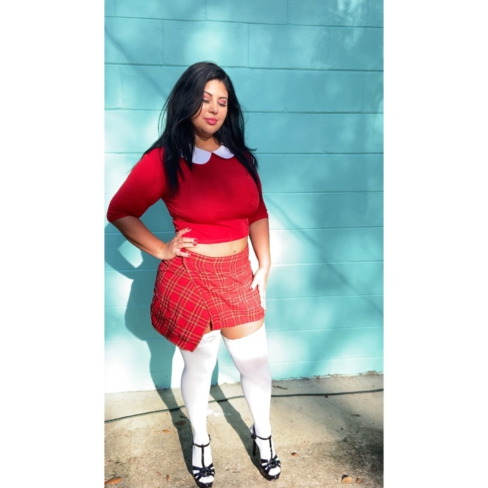 ❌❌ SOLD ❌❌ 
Red white school girl costume 🌹 - Picture 9 of 10